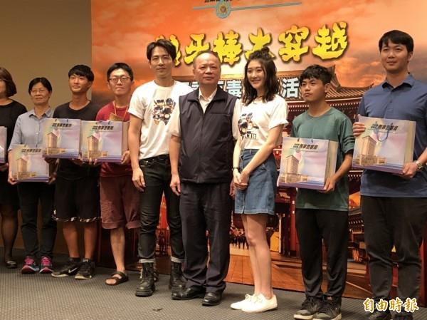 狼牙棒大穿越 警政署反詐騙代言